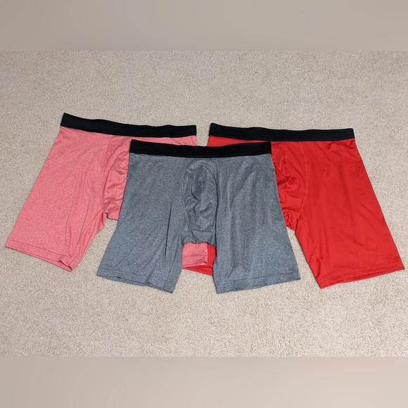 NWOT Men's 3pk Athletic Works Boxer Briefs Sz XL - Picture 2 of 7